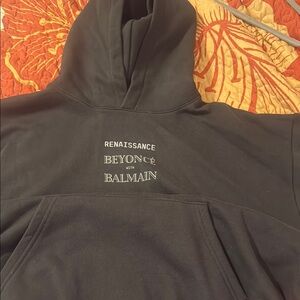 Balmain Black Sweater Luxurious Knit Crew Neck